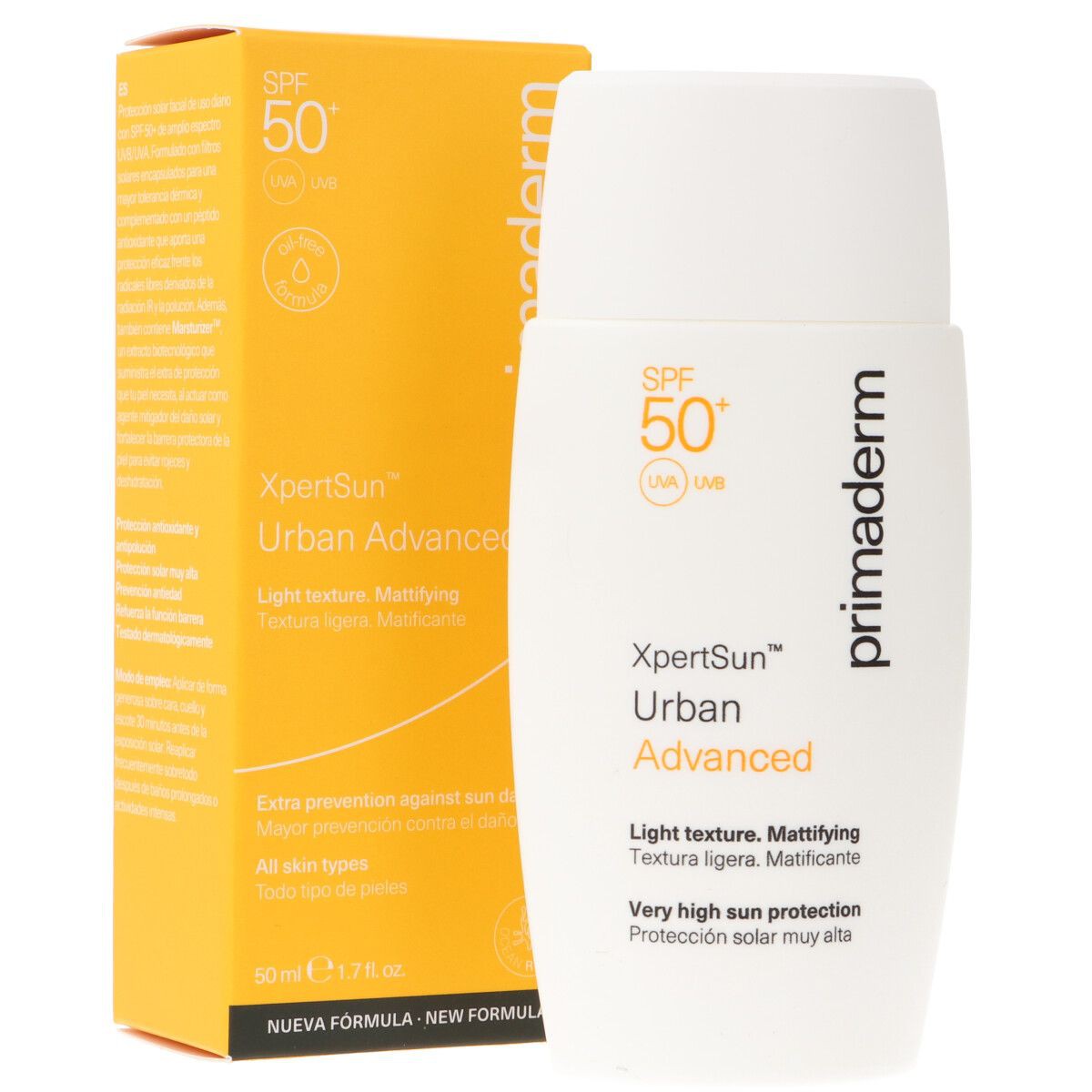 PRIMADERM XPERTSUN URBAN ADVANCED LIGHT TEXTURE...