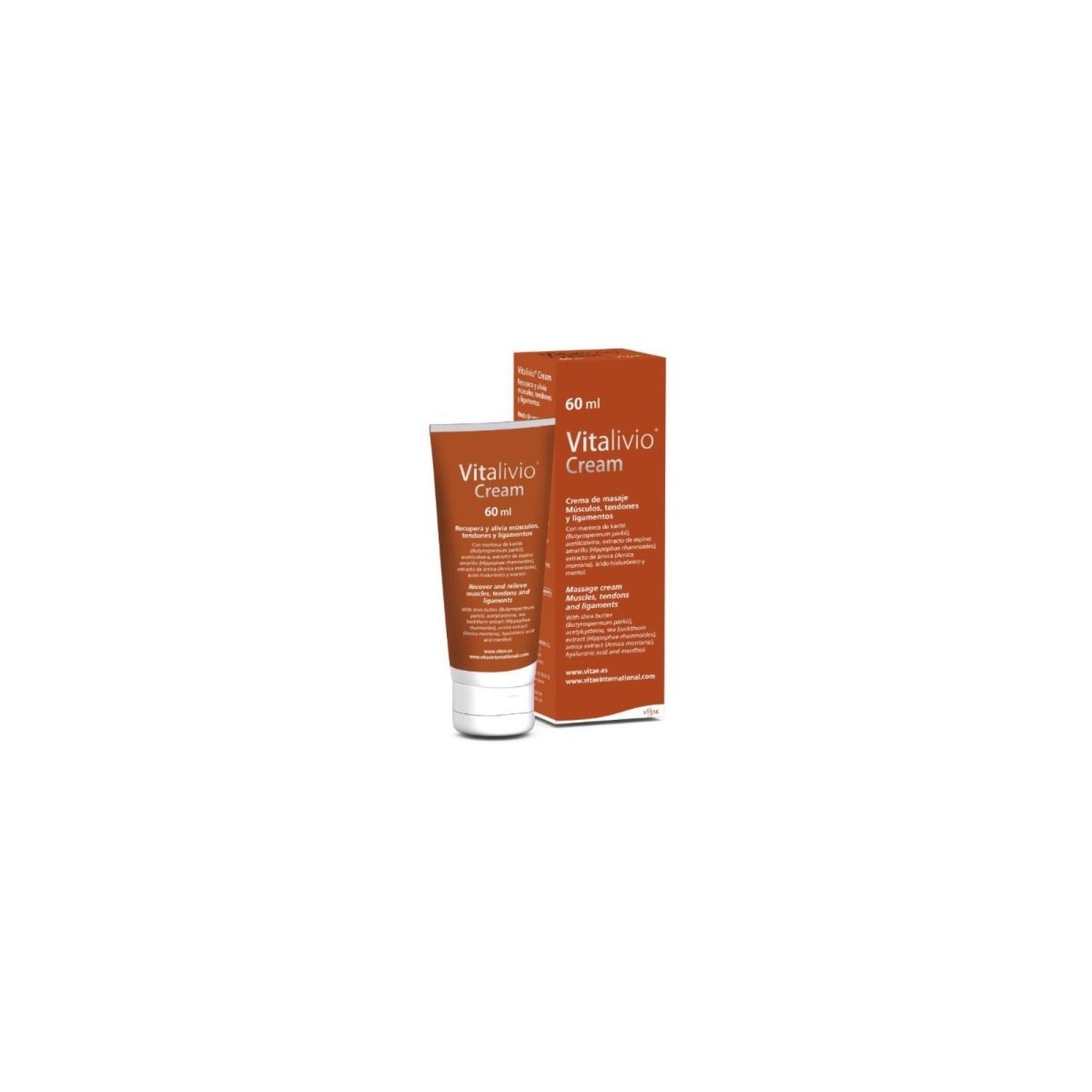 VITALIVIO CREAM  CREMA MASAJE MUSCULOS,TENDONES...