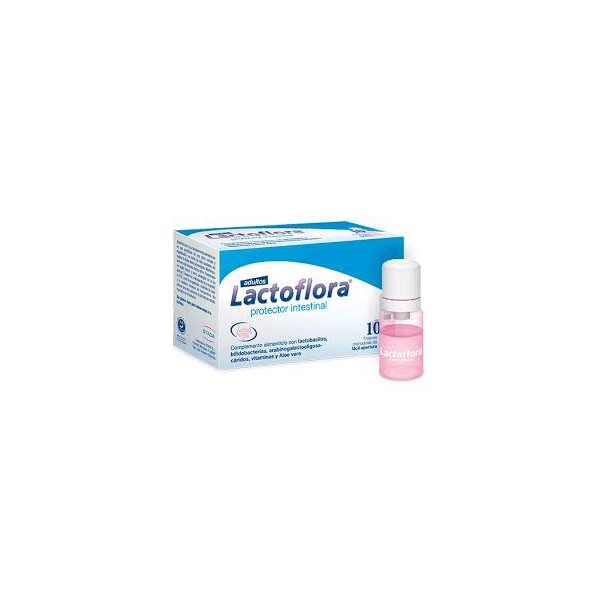 LACTOFLORA PROTECTOR INTESTINAL ADULTO 10 VIALES 7 ML...