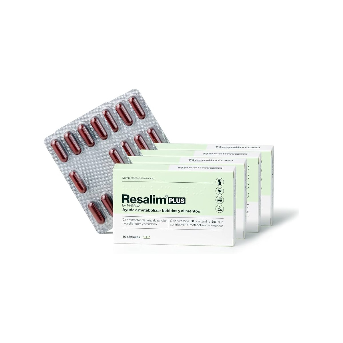 RESALIM PLUS 10 CAPS
