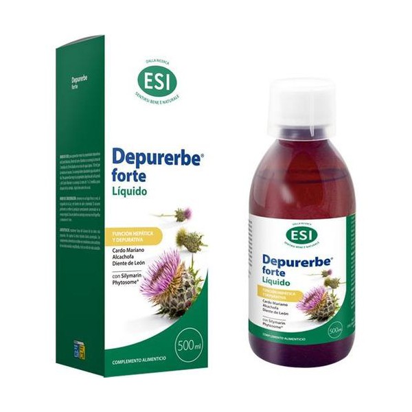 DEPURERBE FORTE LIQUIDO 1 ENVASE 500 ML ESI