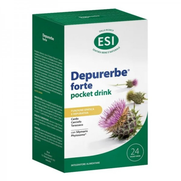 DEPURERBE FORTE POCKET DRINK 24 SOBRES ESI
