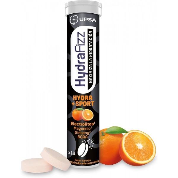 HYDRAFIZZ HYDRA SPORT 16 COMPRIMIDOS EFERVESCENTES SABOR...