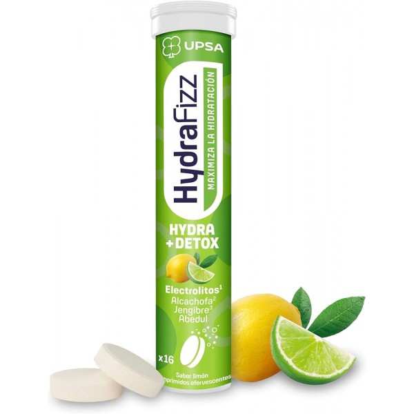 HYDRAFIZZ HYDRA DETOX 16 COMPRIMIDOS EFERVESCENTES SABOR...