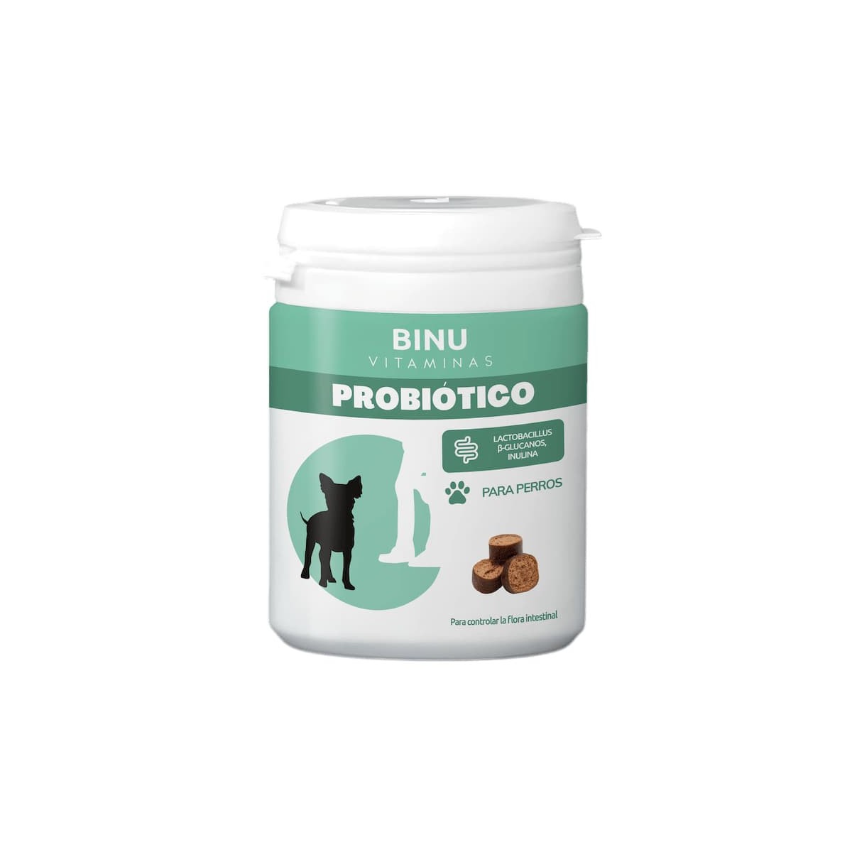 BINU SUPLEMENTO PROBIOTICO 120 GR PERROS