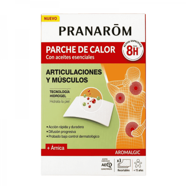 PARCHE DE CALOR AROMALGIC 3 PARCHES RECORTABLES