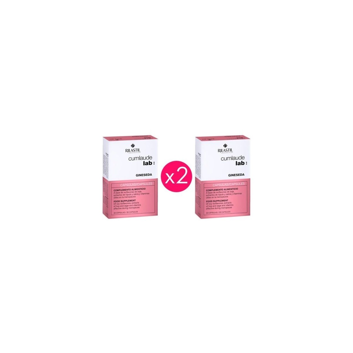 GINESEDA CAPSULAS PACK MENOPAUSIA