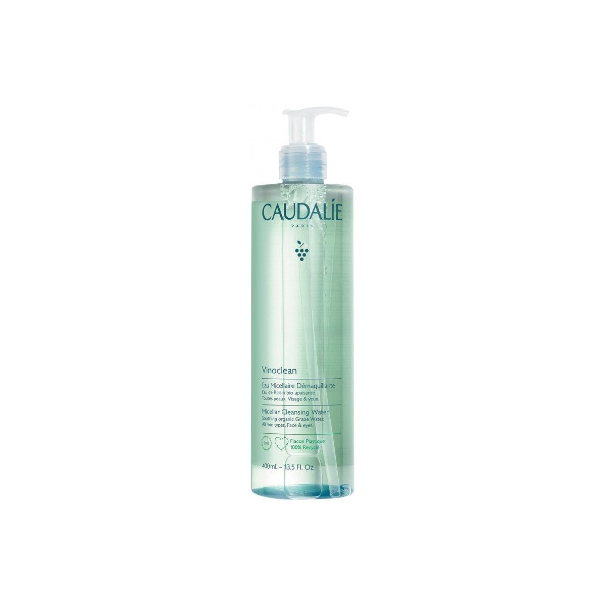 AGUA MICELAR VINOCLEAN 400 ML CAUDALIE