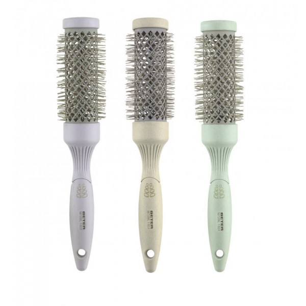 CEPILLO TERMICO DE CERAMICA 32 MM NATURAL FIBER BETER