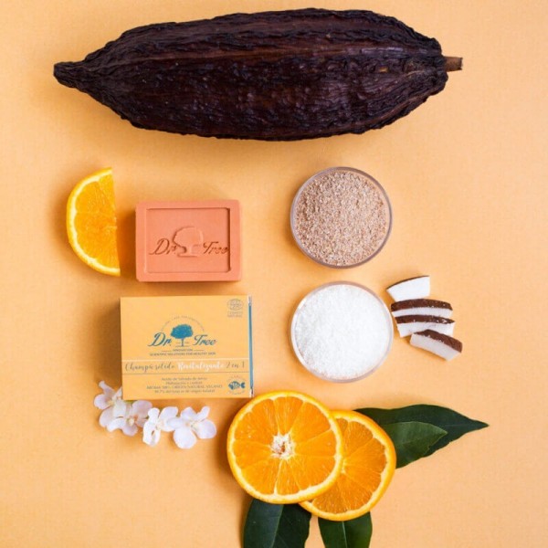DR. TREE CHAMPU SOLIDO 2 EN 1 REVITALIZANTE 1 PASTILLA 75 G 2