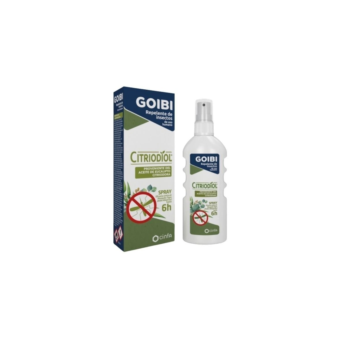 GOIBI ANTIMOSQUITOS CITRIODOL SPRAY USO HUMANO...