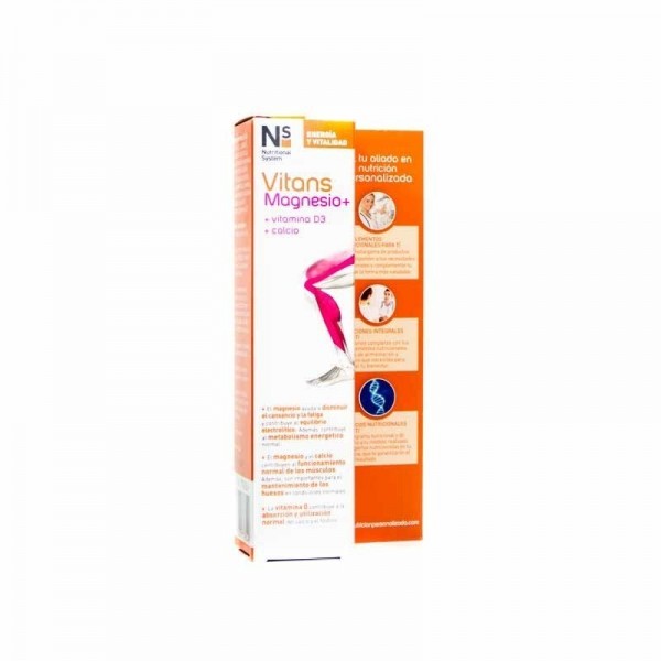 NS VITANS MAGNESIO CITRATO +400 10 COMPRIMIDOS EFERVESCENTES