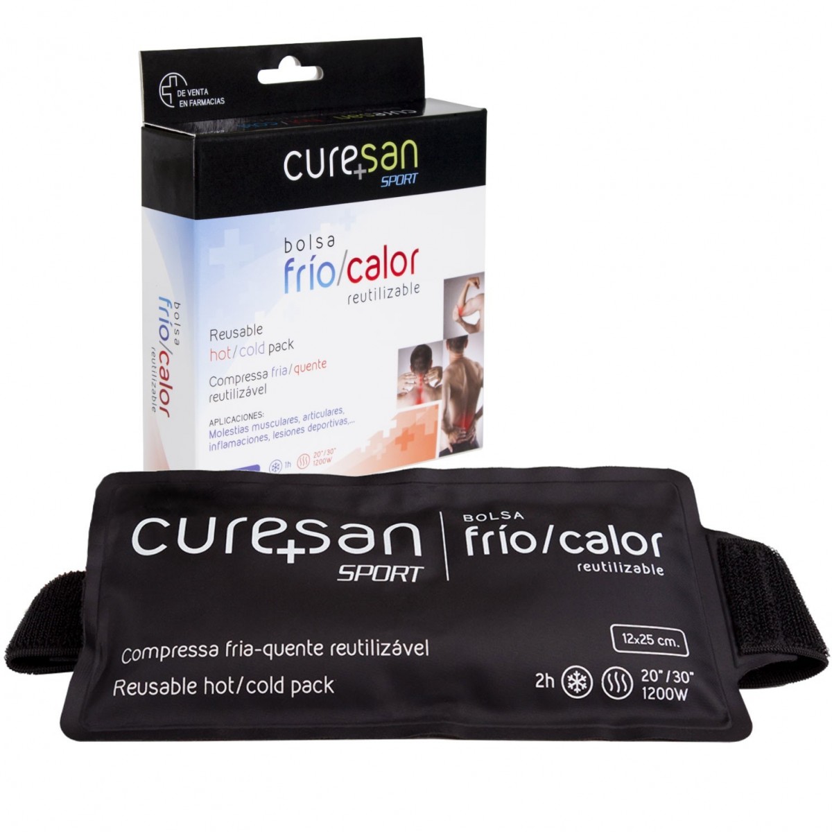 CURESAN BOLSA FRIO/CALOR REUTILIZABLE 25 X 12.5 CM