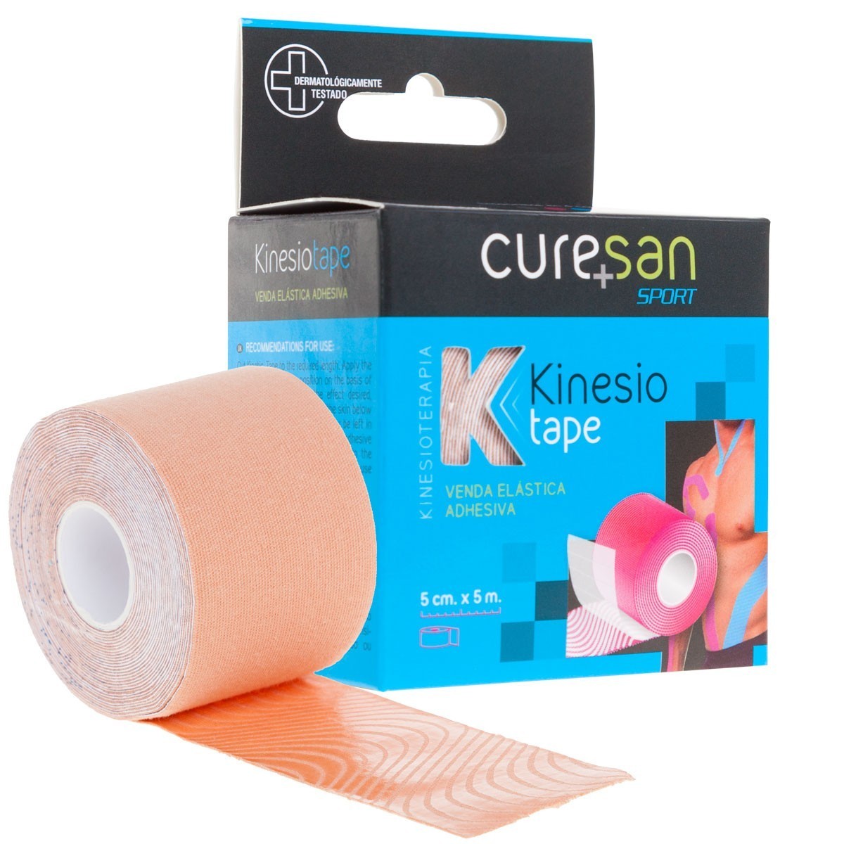 CURESAN KINESIOTAPE BEIGE 5 CM X 5 M