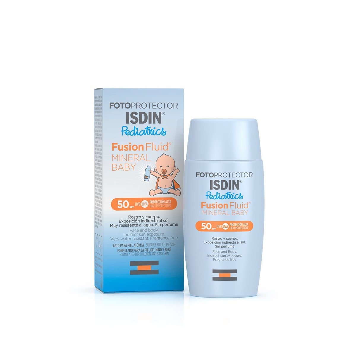 FOTOPROTECTOR ISDIN SPF-50+ FUSION FLUID...