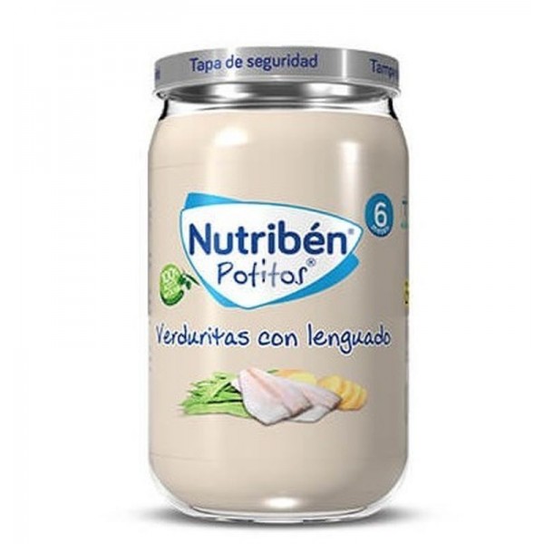 NUTRIBEN VERDURITAS CON LENGUADO 235G