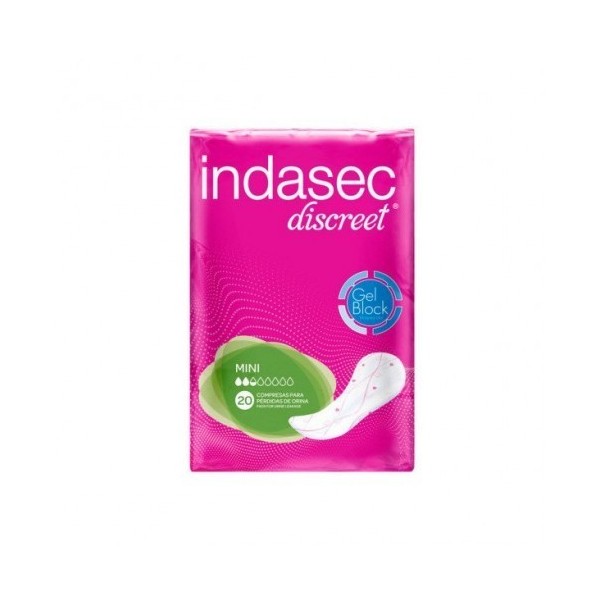 INDASEC MINI COMPRESA PERDIDAS LEVES 22 ABSORB