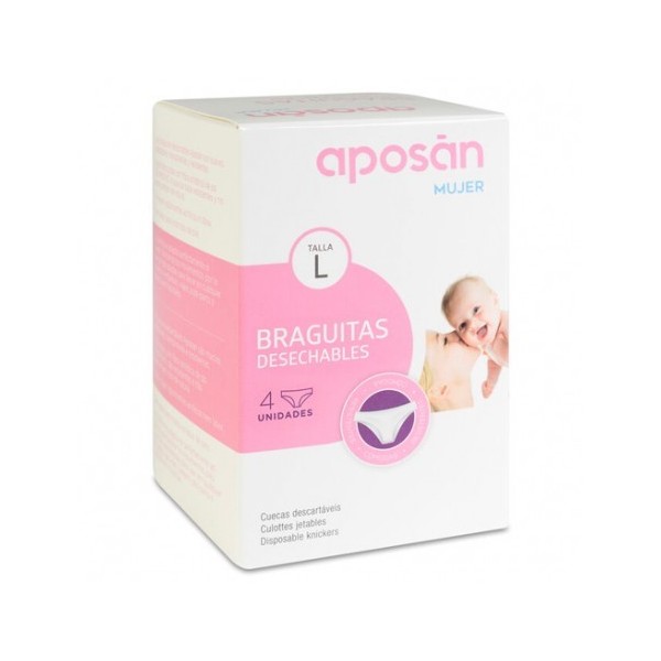 BRAGA DESECHABLE APOSAN T- GDE 4 U