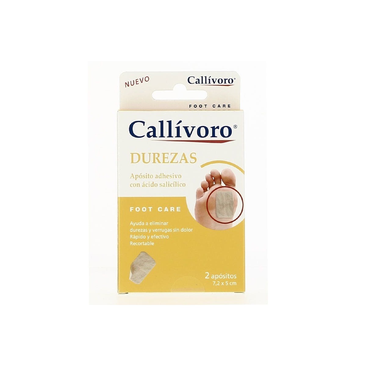 CALLIVORO DUREZAS APOSITO DE TEJIDO 2 APOSITOS...