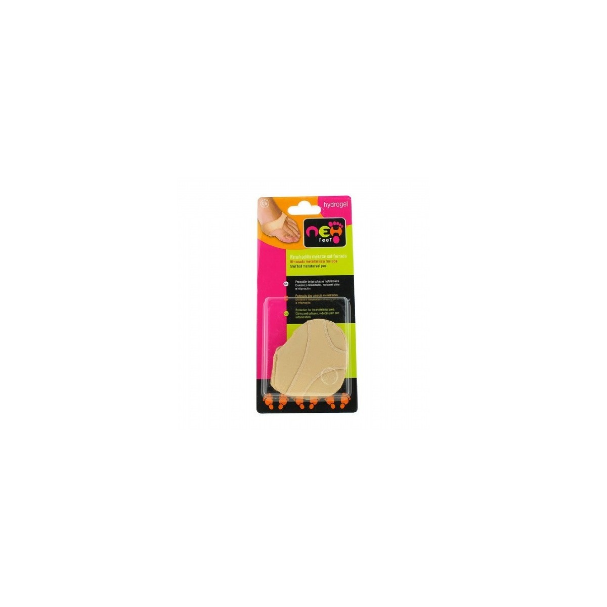 NEH FEET ALMOHADILLA METATARSAL 2 U FORRADAS