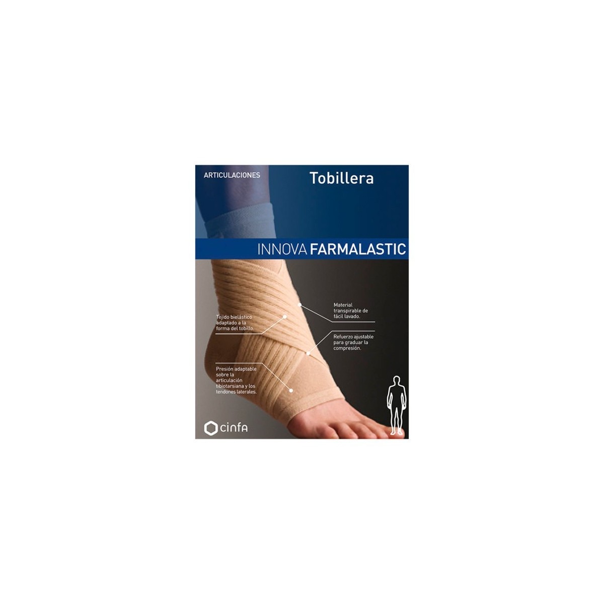 TOBILLERA FARMALASTIC INNOVA T- GDE