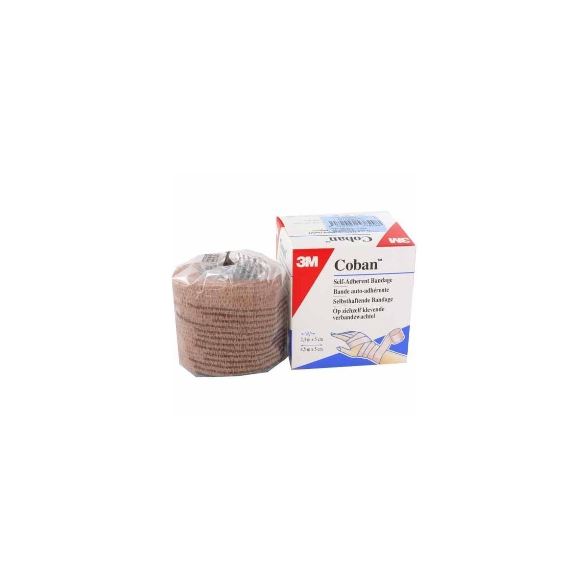 VENDA ELASTICA COHESIVA COBAN 1582 F BEIGE 4,5...