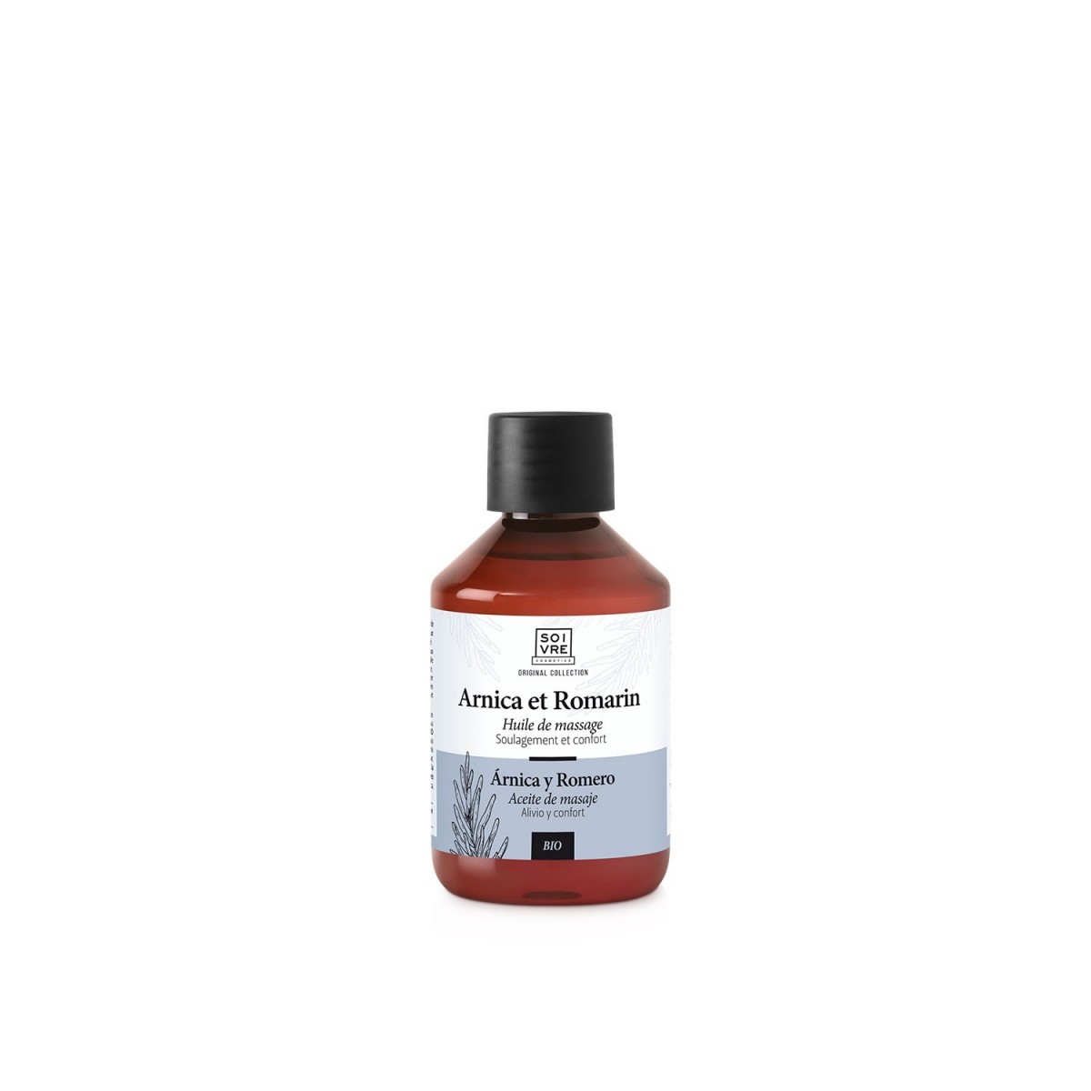 SOIVRE ACEITE MASAJE ARNICA Y ROMERO BIO 200 ML